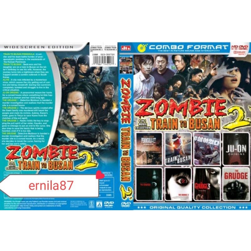 KASET KOLEKSI FILM " ZOMBIE TRAIN TO BUSAN 2 "