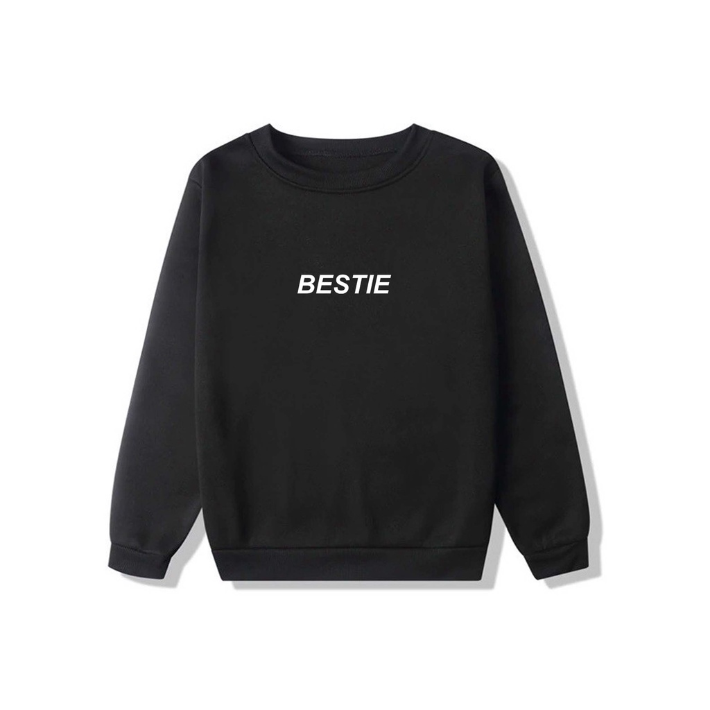 SWEATER OVERSIZE CREWNECK BESTIE  STREETWEAR  SWEATSHIRT PRIA DAN WANITA