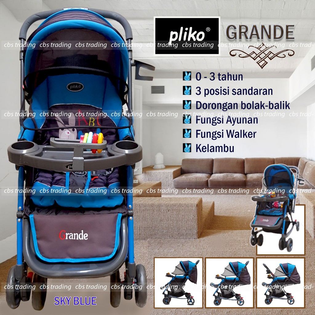 stroller newborn sampai 4 tahun