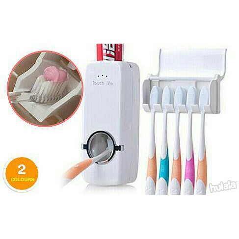 NEW TOOTHPASTE DISPENSER &amp; BRUSH -  DISPENSER ODOL &amp; TEMPAT SIKAT GIG