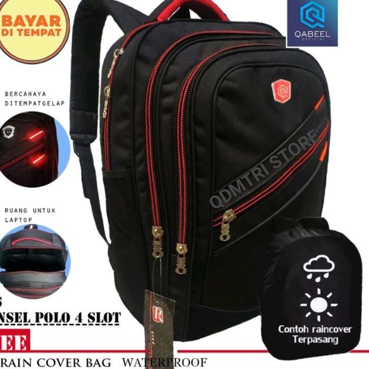 CODEg5G0s--TAS RANSEL POLO PRIA/TAS RANSEL POLO 4 SLOT/TAS RANSEL POLO PRIA KEREN/Tas Sekolah/Tas La