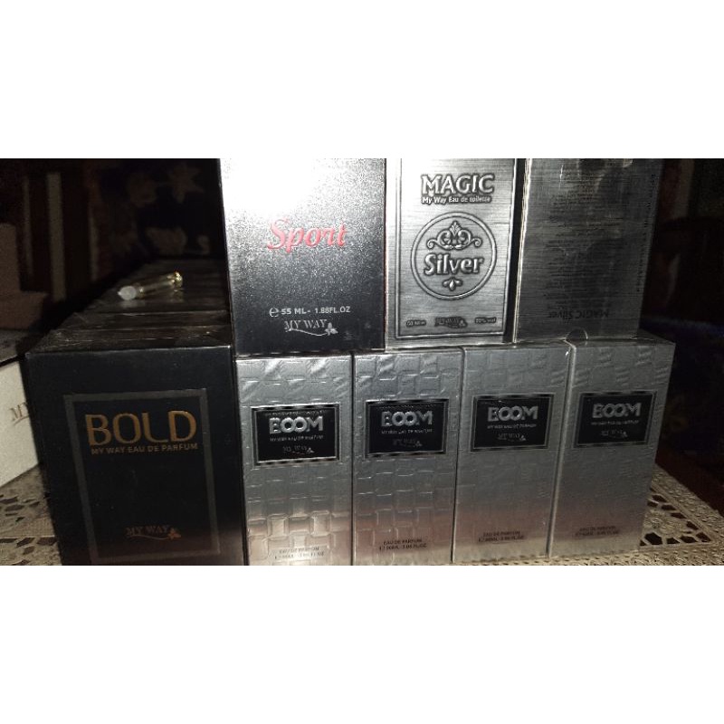 Parfum Boom dan parfum casual dan parfum lainnya My Way