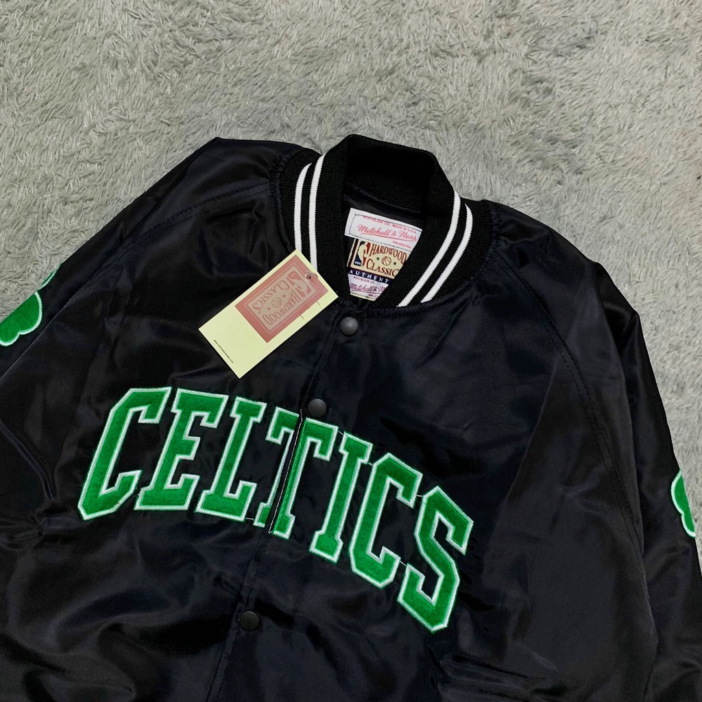 VARSITY JACKET BASEBALL NBA CELTICS FULLTAG LABEL