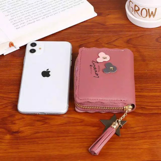 DOMPET WANITA KOIN BS47 KOREAN FASHION TRENDY FASHION WALLET