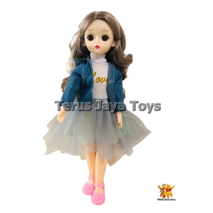 NEW BONEKA BERBY KAKI TANGAN BISA DITEKUK  / MAINAN ANAK PEREMPUAN / MAINAN KADO BONEKA TEKUK MURAH-3