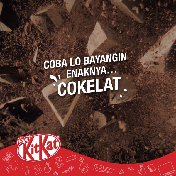 

54eh Kitkat Coklat Wafer 4F Original 35G (1 Box Isi 24 Pcs) 60Jh