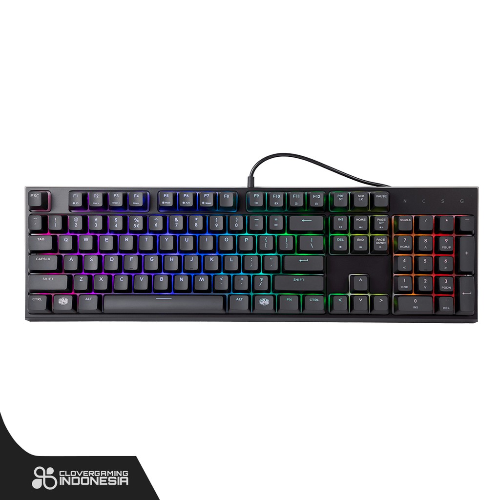 Cooler Master MasterKeys MK120 US - Gaming Keyboard