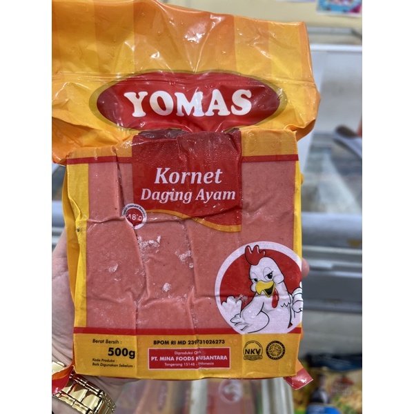 

YOMAS KORNET DAGING AYAM 500gr