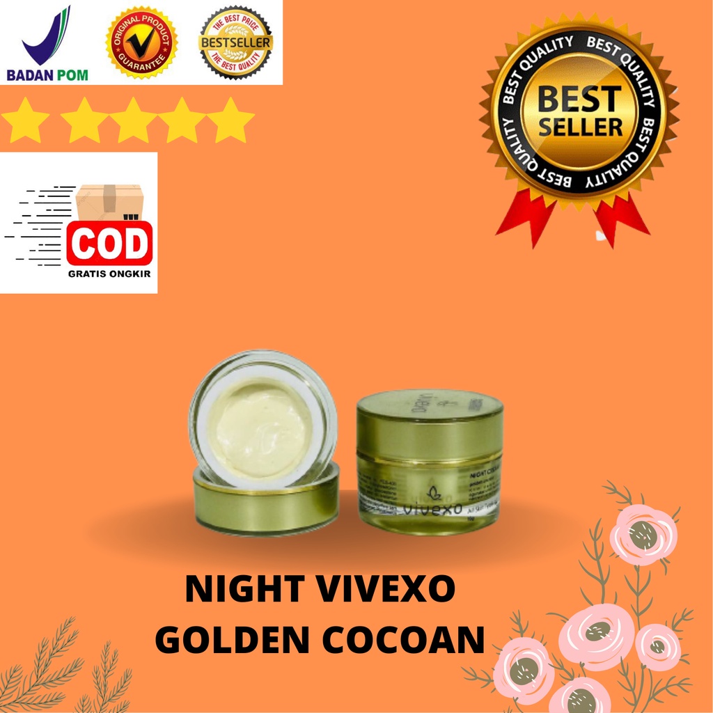 WHITENING SKINCARE VIVEXO NIGHT CREAM |ORIGINAL |BPOM |COD