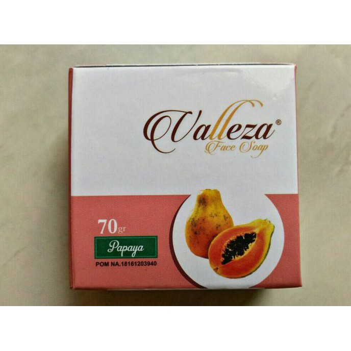 

Sabun Wajah Pepaya Valleza Face Soap