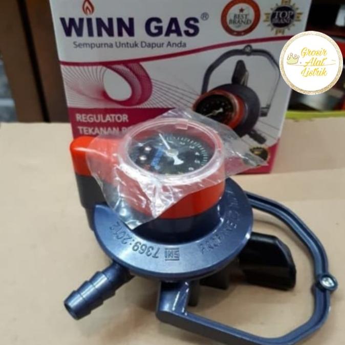 Kepala regulator win gas W900 M dual lock ORIGINAL