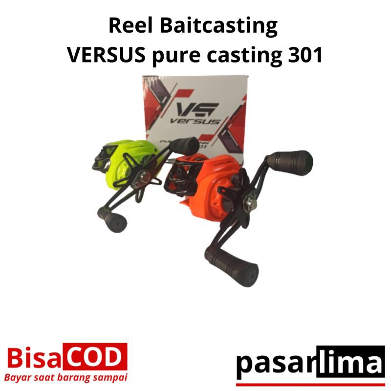 Reel BC VERSUS Pure casting 301 handle kiri
