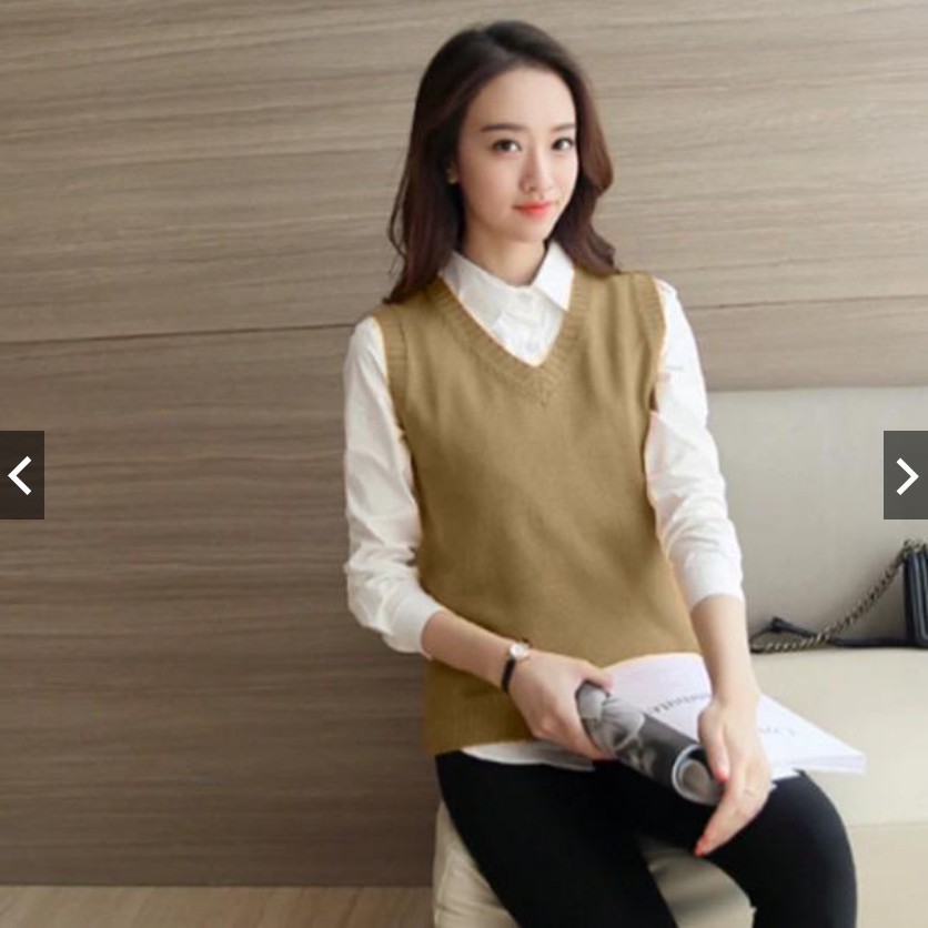 AFI - VC - RJT Noshie Knit Vest Rompi Rajut