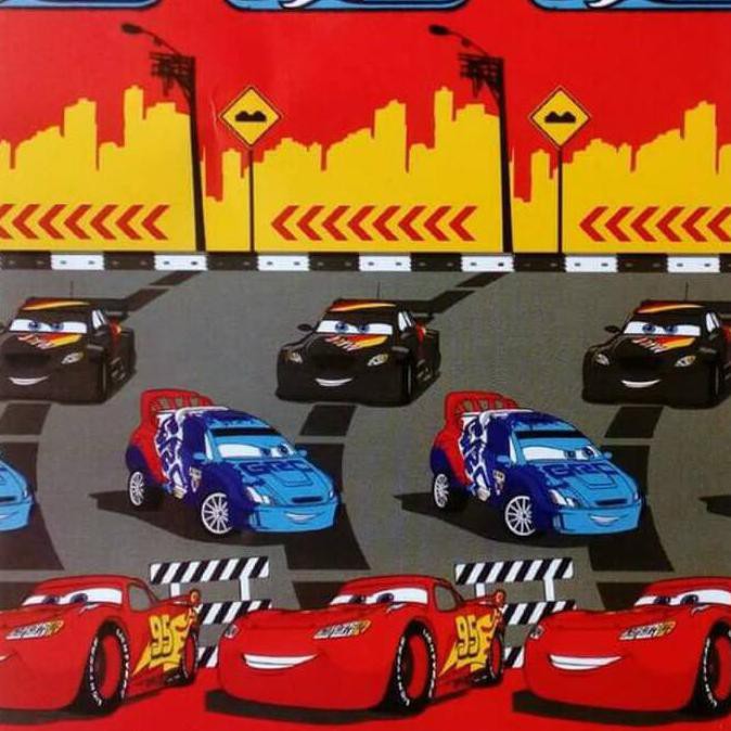 Selimut Cars (Mobil) (160X200)Cm Internal Dan Lady Rose Collection