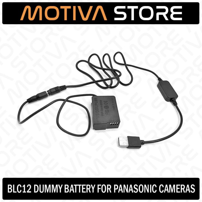 Blc12 Dummy Battery For Panasonic Lumix G7 G85 G80 Fz1000 Fz2500 Dcc8