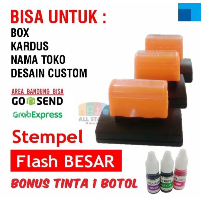 stempel jumbo besar stempel flash stempel otomatis