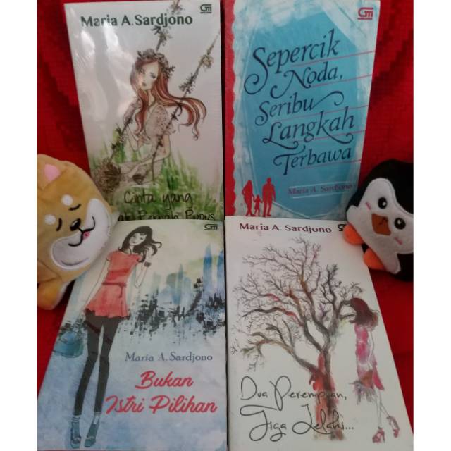 Maria A Sardjono - Set 4 Judul Buku Segel