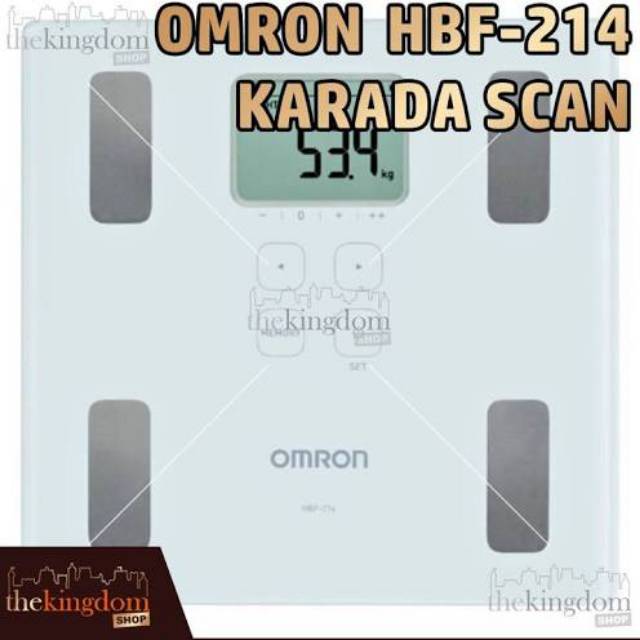 OMRON HBF - 214  Karada Scan Timbangan Body Fat