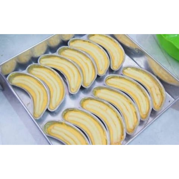 Cetakan Kue Bentuk Pisang / Cetakan Kue Banana (isi 1pcs)