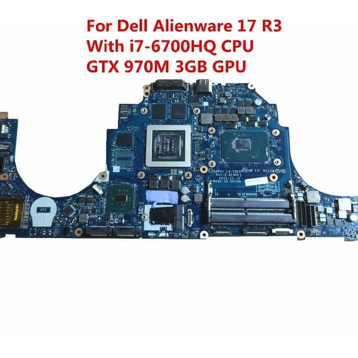 Motherboard Dell Alienware 17 R3 LA-C912P Core i7