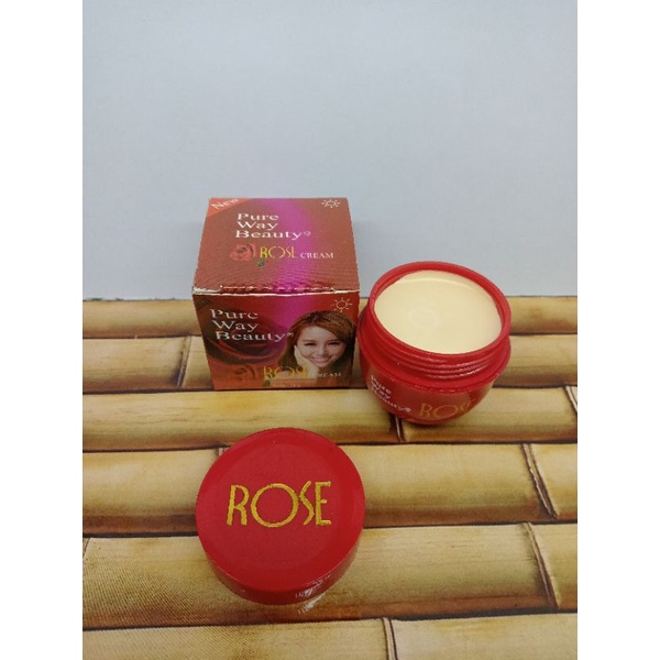 PAKET CREAM ROSE PURE WAY BEAUTY 4in1 BPOM