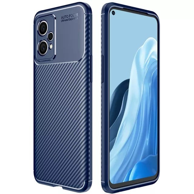 REALME 9 / 9 PRO / 9 PRO + SOFTCASE FOCUS CARBON ORIGINAL COVER SOFT CASE SILICONE - BLACK REALME 9 PRO PLUS