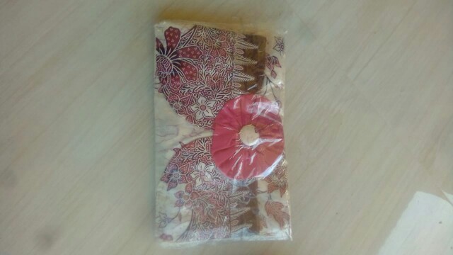 Dress Terusan Batik Anak Perempuan 9-12 Th Tanggung Melati Dasar Cream