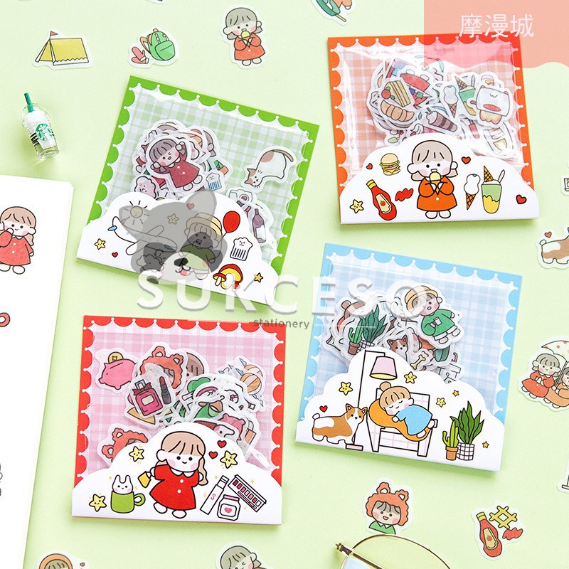 

Little Bonnie Day Flake Stickers