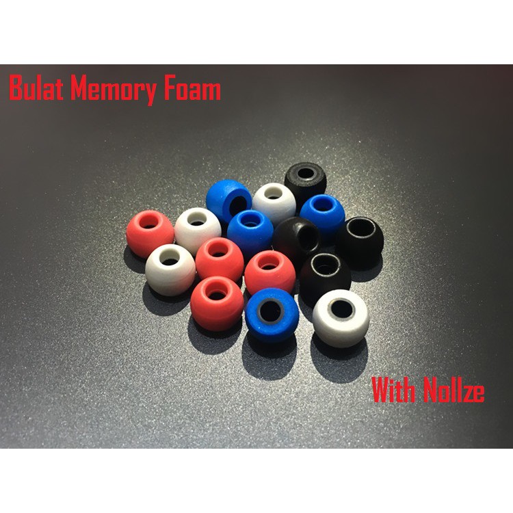 Bulat Nozzle Memory Foam Tips Replacement IEM Eartips Sponge