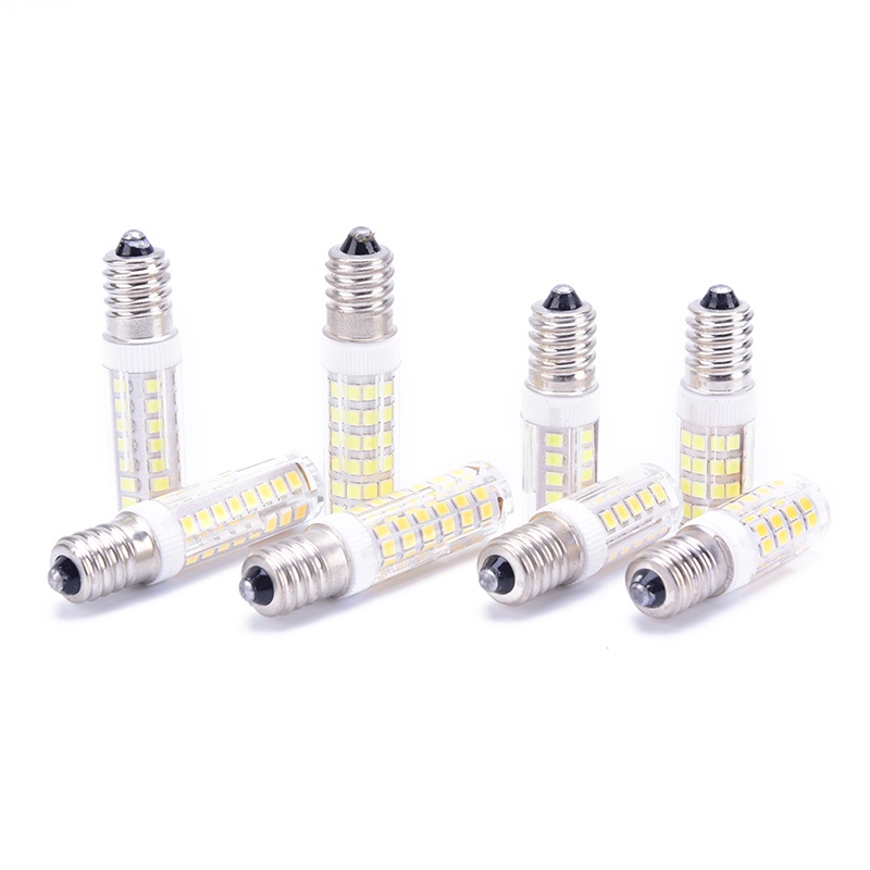 {LUCKID}e14 led 5w 7w 9w 12w crystal chandelier 220v spotlight corn bulbs fridge bulb