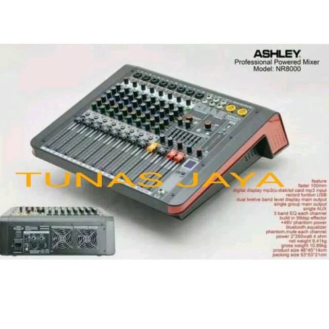 POWER MIXER ASHLEY NR 8000
