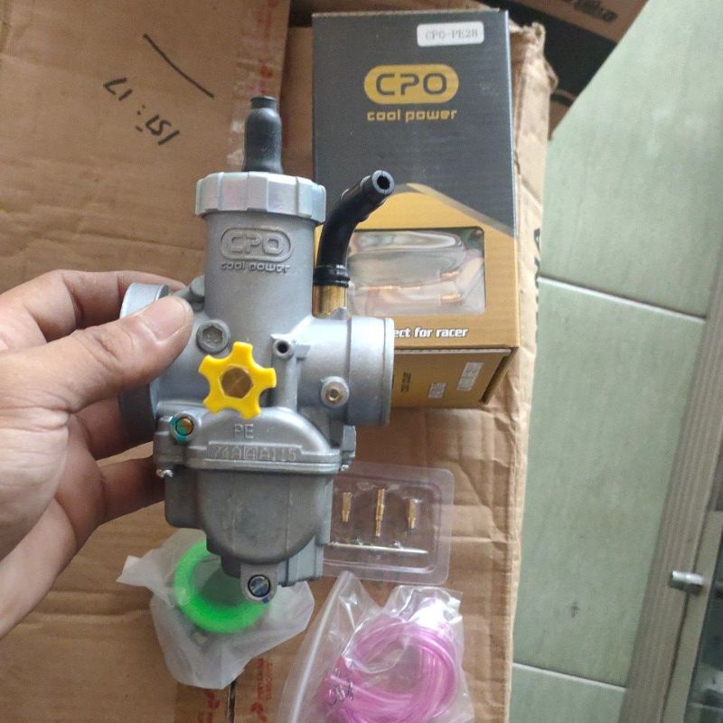 Karburator Karbu Pwk CPO NGO SUDCO 24 26 28 30 32 34 Black Series Hitam Easy-Pe 28 kode a115