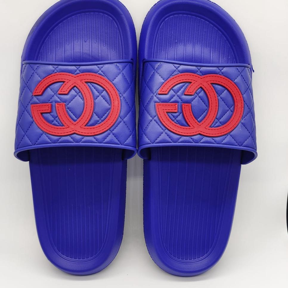 Tren Kekinian.. NEXTSLIPPERS-010 Sandal Slop Pria/Wanita Anti Slip Full Karet Indoor Outdoor Bahan T