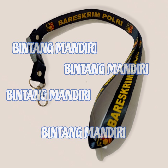 

Hemat Tali Lanyard Id Card Printing Badan Reserse Kriminal (Bareskrim) Promo