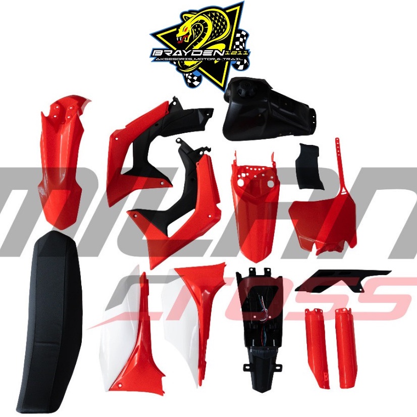 BODY FULL SET KOMPLIT CRF 150/BODY SET CRF 150