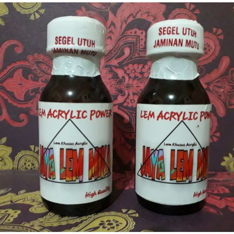 

Baru Lem Akrilik/Acrylic 70 Ml+Suntikan