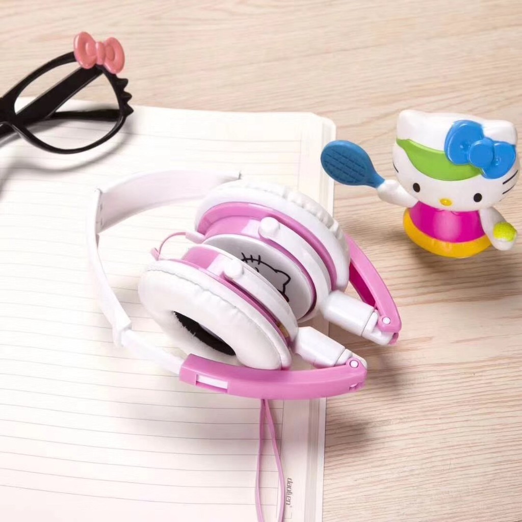 HeadSet Headphone Microphone Hello Kitty Doraemon