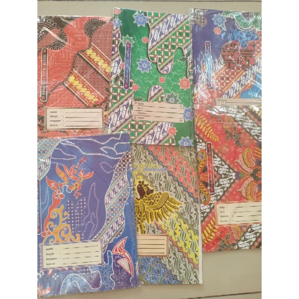 Sampul Buku Motif Batik Buku Boxybig Boscampus Shopee Indonesia 4998