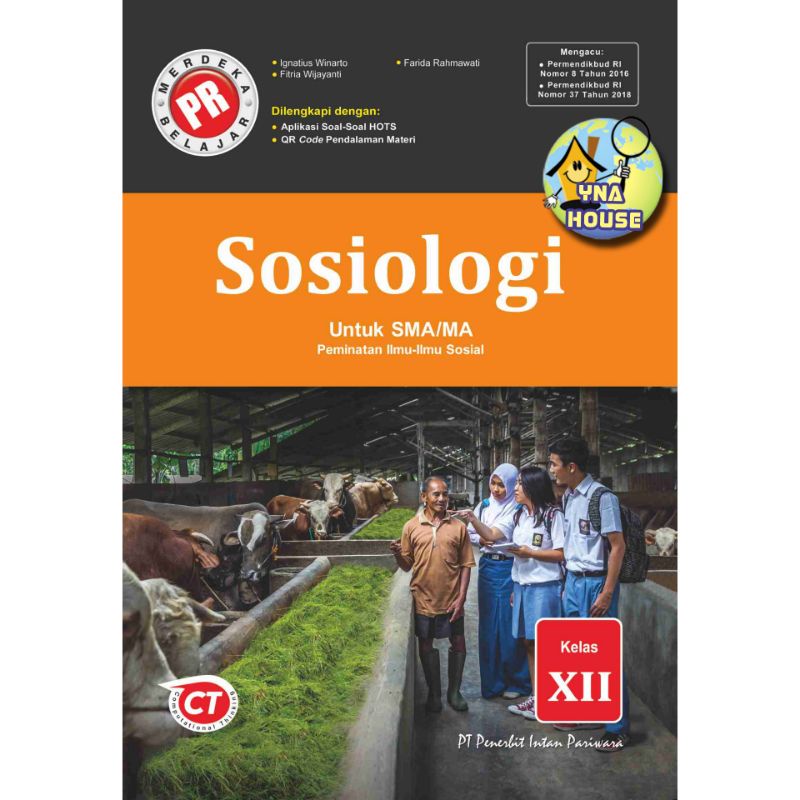 Buku LKS PR Sosiologi SMA/MA Kelas XII/12 K-13 2020/2021 Intan Pariwara