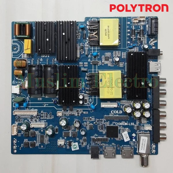 Mainboard TV LED Polytron PLD43BV1558 43BV1558