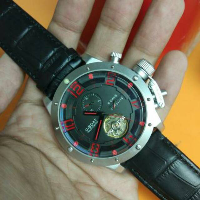 Jam Tangan Pria U Boat Automatic Limited Edition OneStopWatch