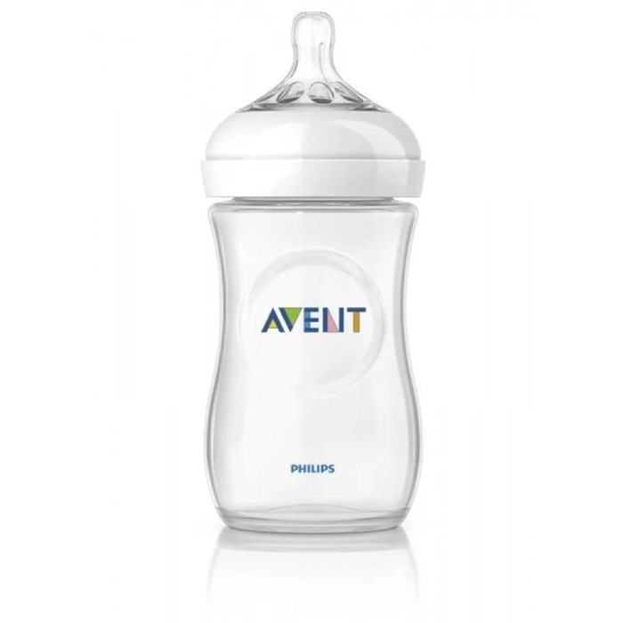 Philips Avent Natural Single Pack Bottle 1m+ 260ml White