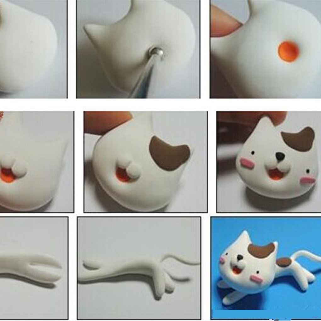 Set 4pcs Alat Modeling Kue Bentuk Bola Model Dua Sisi Bahan Stainless Steel