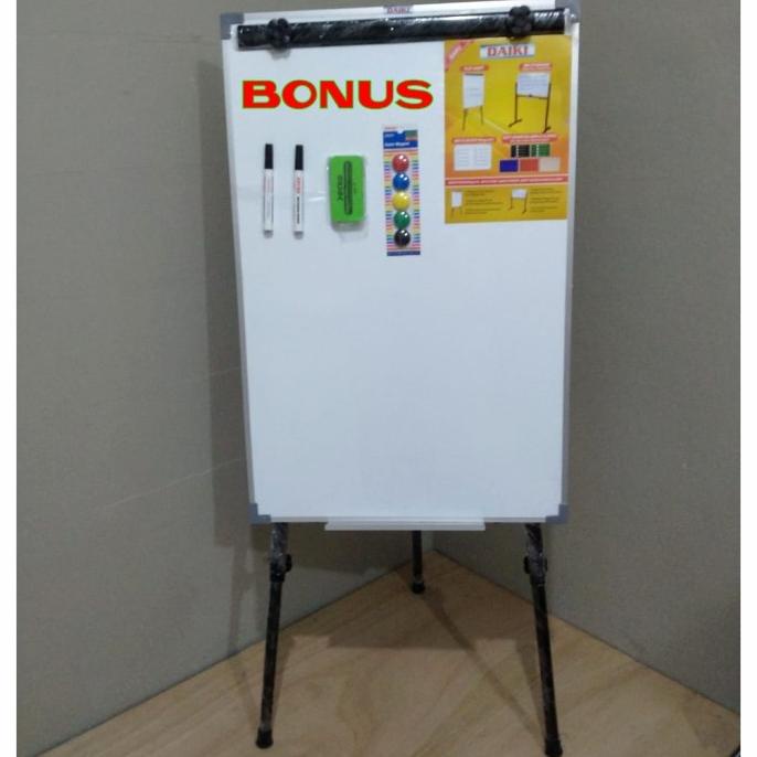 

[COD] Papan Presentasi / Flip Chart Magnetic Uk 70x100 Cm BOOM SALE Kode 837