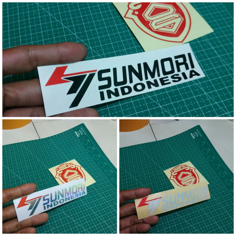 

sticker SUNMORI INDONESIA cutting