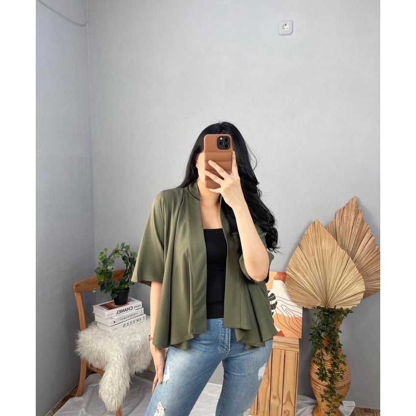 Basic id fashion Outer Basic syalila / cardigan wanita super cantik