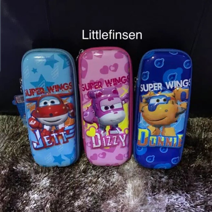 

Unik Pencil Case Superwings/Hardtop Pencil Case/Kotak Pensil Trendi