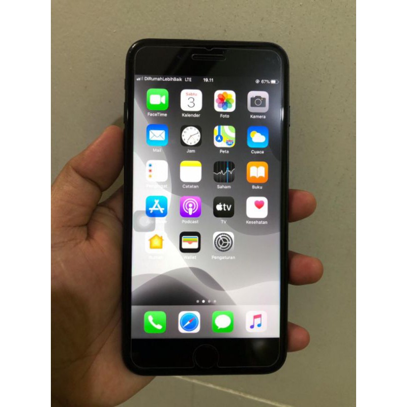 Iphone 7 plus 128 Gb bypass premium seluler bisa pakai semua kartu indo normal