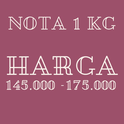 [LINK LIVE] Tanaman Hias nota 1 Kg 145.000 - 175.000