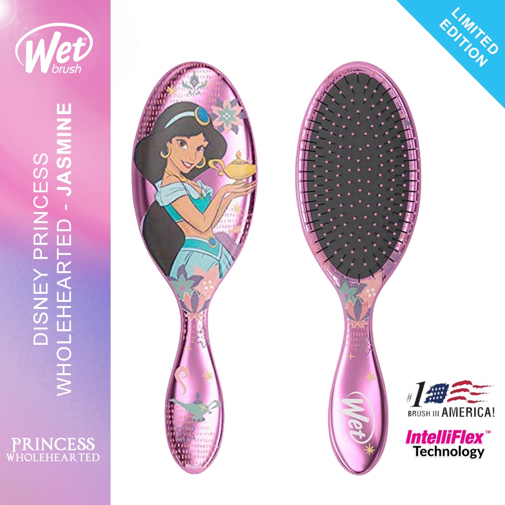 The Wet Brush Disney Princess Wholehearted Jasmine Sisir Rambut wet brush